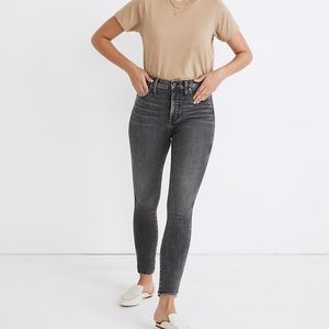 Madewell 10" High-Rise Skinny Jeans in Oakwood Wash Size 29